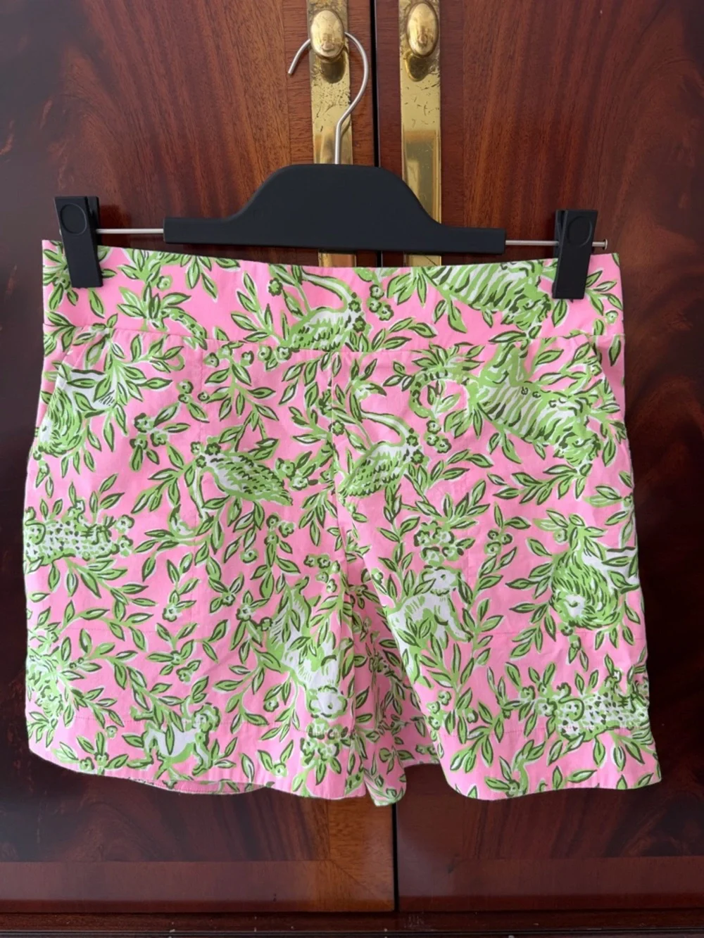 Lilly Pulitzer Anders Tunic Alista Shorts Set Mane Character Energy 4 S